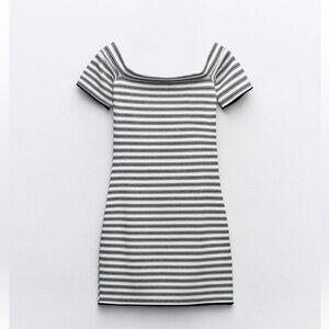 Short stretch knit Zara dress